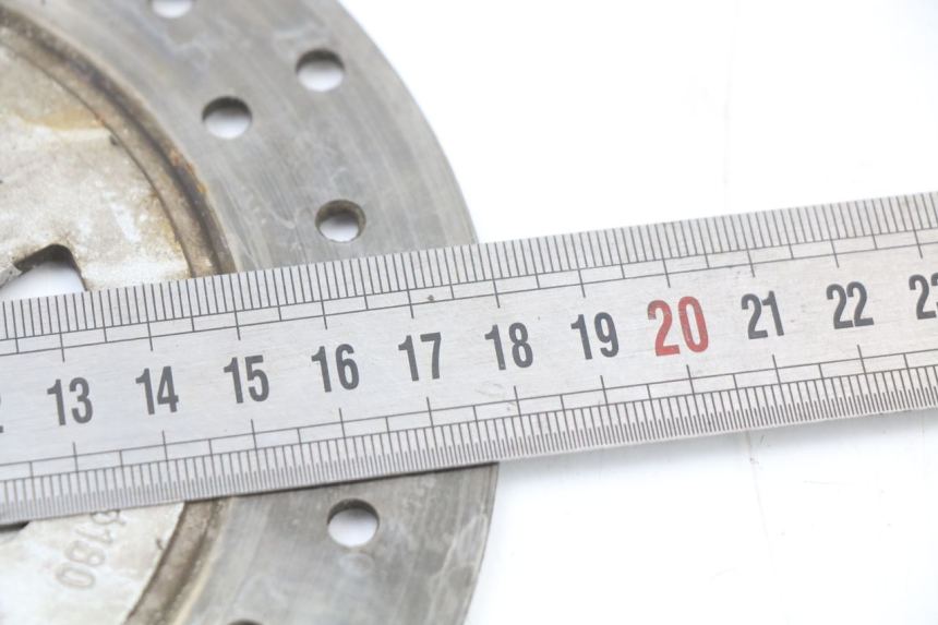 photo de DISQUE FREIN AVANT JM MOTORS SANTANA 50 (2014 - 2023) - Zoom état d’usage