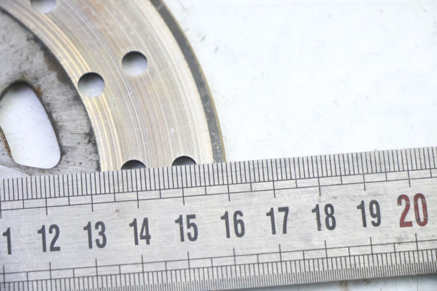 photo de DISQUE FREIN AVANT PEUGEOT V-CLIC VCLIC 50 (2007 - 2013) - Autre angle de vue