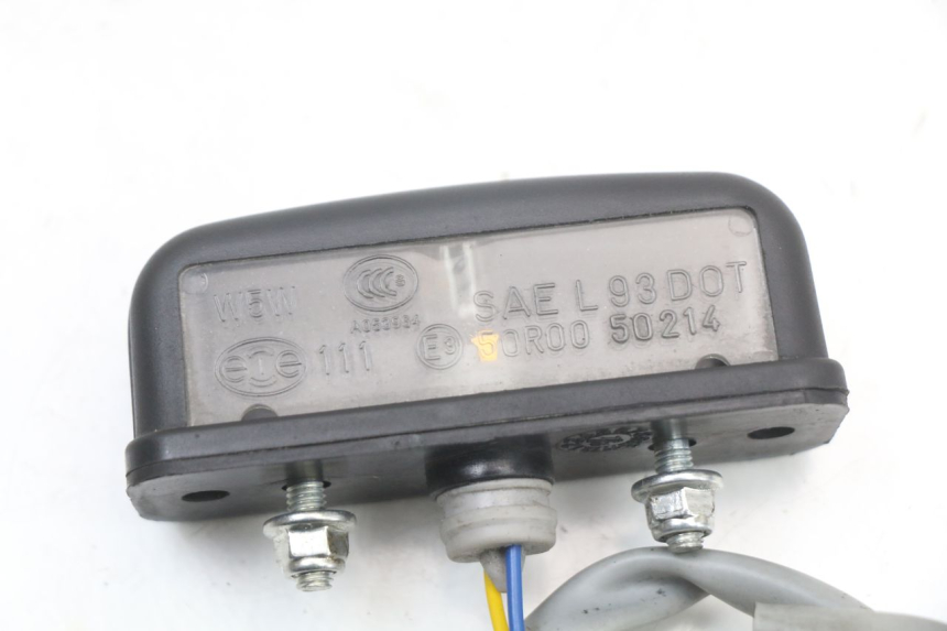 photo de ECLAIRAGE DE PLAQUE MOTO GUZZI NORGE 8V GT 1200 (2011 - 2016) - Détail de la pièce