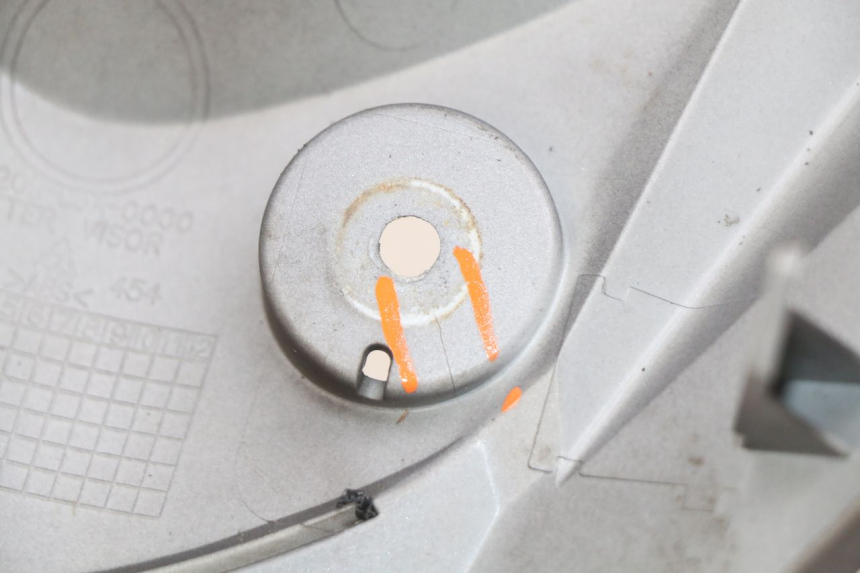 photo de FACE AVANT SUPERIEUR SYM GTS EFI 125 (2012 - 2016) - Zoom état d’usage