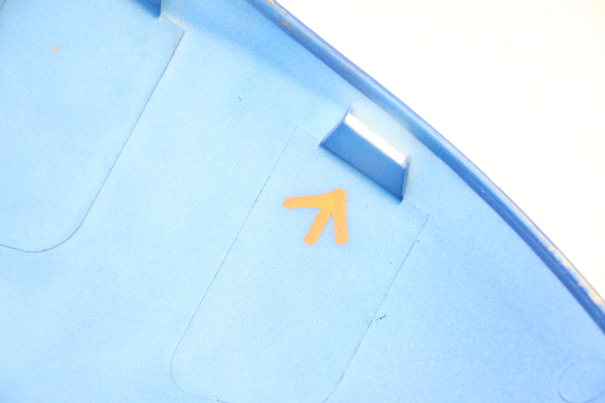 photo de FACE AVANT SUPERIEUR PEUGEOT V-CLIC VCLIC 50 (2007 - 2013) - Points de fixation