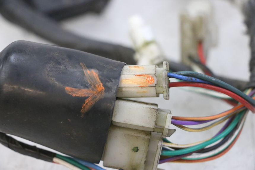 photo de FAISCEAU PEUGEOT BELVILLE 125 (2017 - 2021) - Gros plan technique