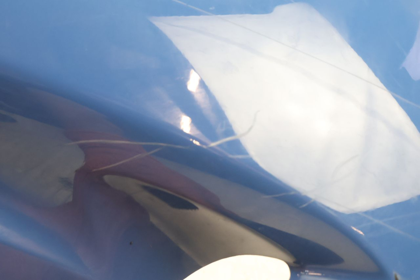 photo de FLANC LATERAL AVANT DROIT YAMAHA TDM ABS 900 (2002 - 2014) - Zoom état d’usage