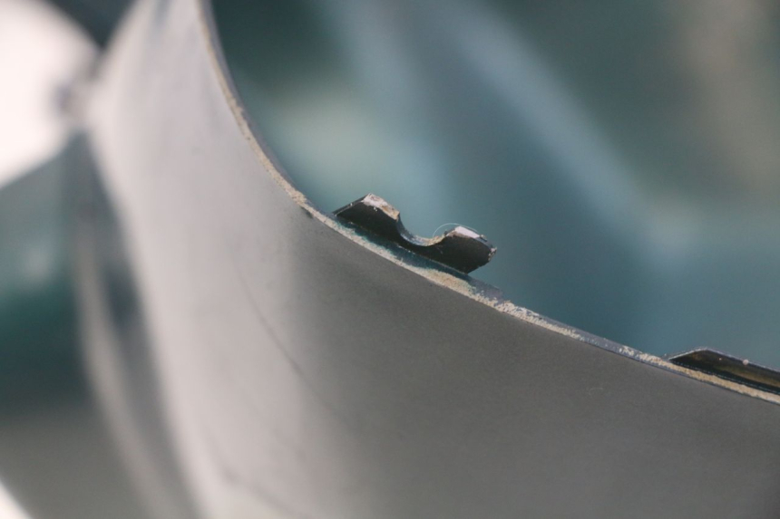 photo de GARDE BOUE AVANT PEUGEOT SV 125 (1991 - 1994) - Zoom état d’usage