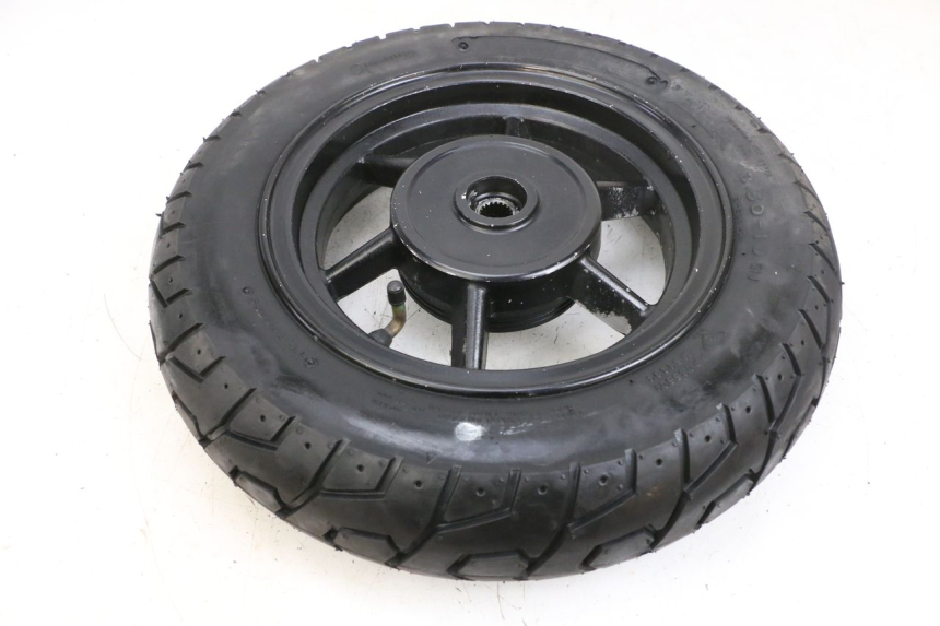 photo de JANTE ARRIÈRE ET PNEU LONGJIA DIGITA 4T 50 (2019 - 2022) - Zoom état d’usage