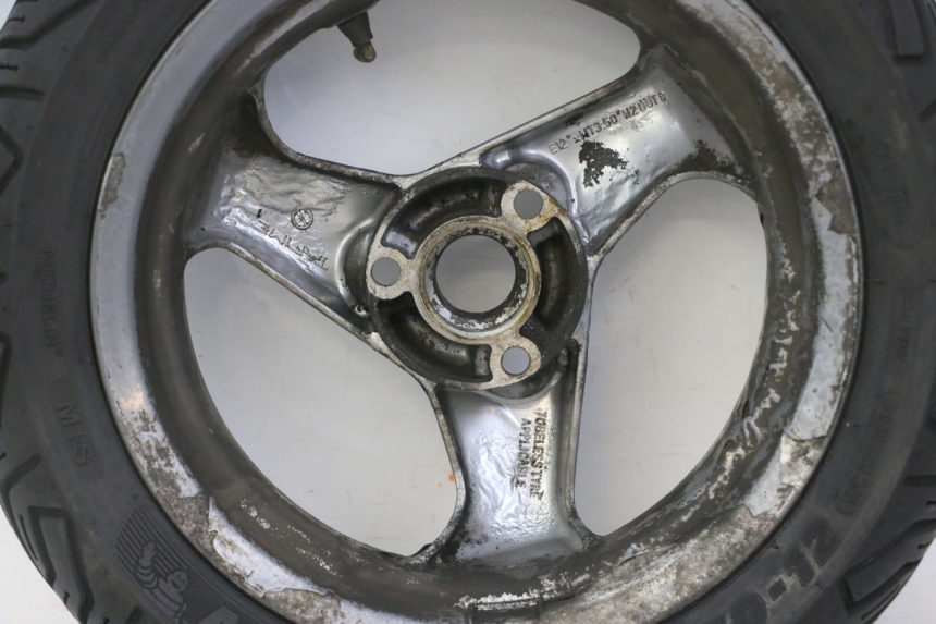 photo de JANTE ARRIÈRE ET PNEU PEUGEOT ELYSTAR 125 (2002 - 2007) - Inspection visuelle