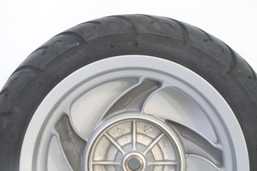 photo de JANTE ARRIÈRE ET PNEU PIAGGIO FLY 2T 50 (2004 - 2017) - Pièce contrôlée