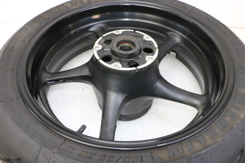 photo de JANTE ARRIÈRE ET PNEU YAMAHA FZ6 FAZER S2 600 (2007 - 2011) - Pièce contrôlée