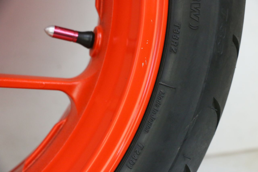 photo de JANTE ARRIÈRE ET PNEU YAMAHA MT-07 MT07 ABS 700 (2018 - 2020) - Inspection visuelle