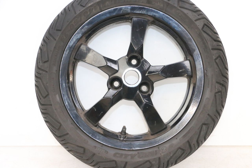 photo de JANTE ARRIÈRE ET PNEU PEUGEOT SATELIS 125 (2013 - 2018) - Zoom composants