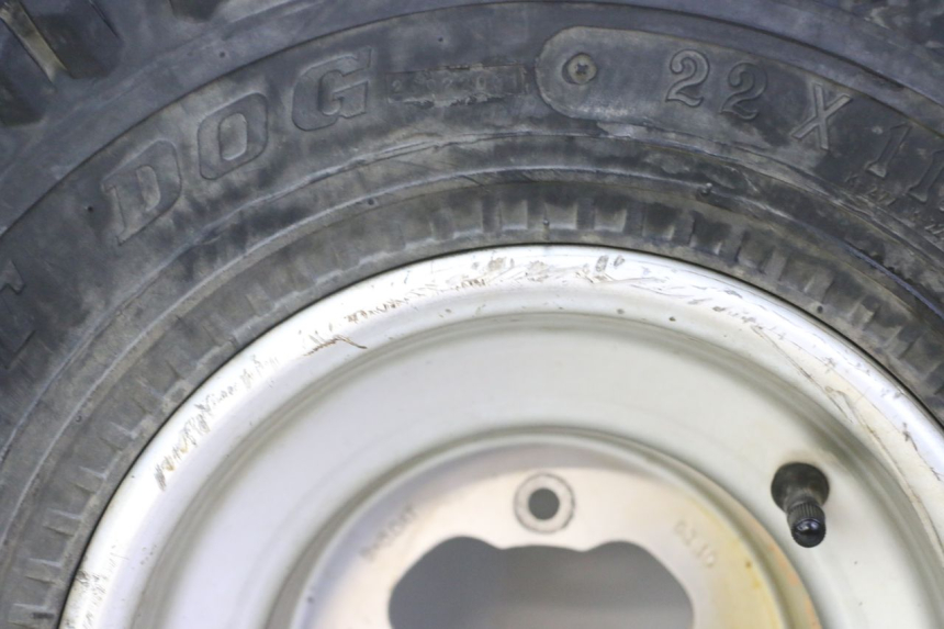 photo de JANTE ARRIÈRE ET PNEU YAMAHA YFM R RAPTOR 250 (2008 - 2014) - Vue produit