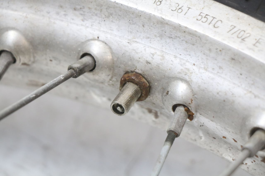 photo de JANTE ARRIERE SHERCO CITY CORP 125 (2003 - 2007) - Focus structure