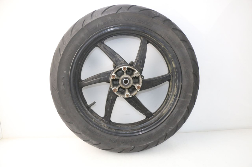 photo de JANTE ARRIERE HYOSUNG COMET GTR 125 (2007 - 2014) - Marquages et références