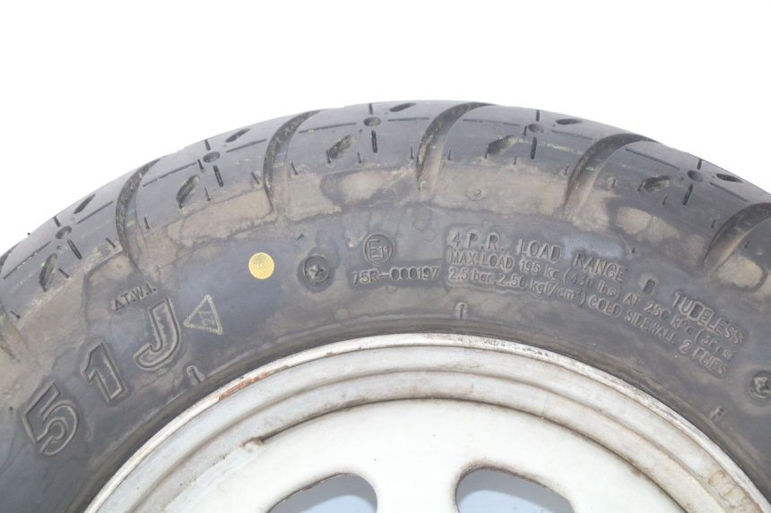 photo de JANTE ARRIERE PEUGEOT KISBEE 4T 50 (2010 - 2017) - Vue rapprochée