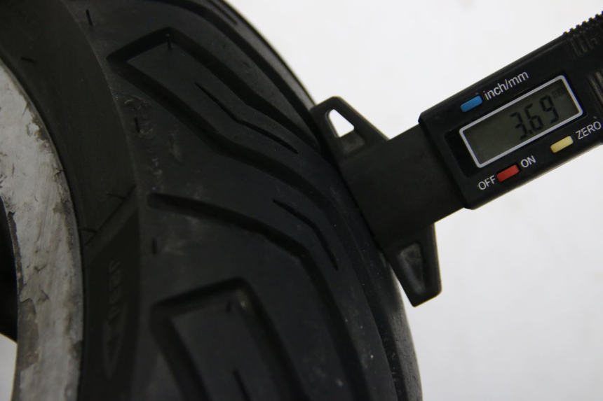 photo de JANTE ARRIERE PEUGEOT SATELIS COMPRESSOR K15 125 (2006 - 2009) - Zoom état d’usage