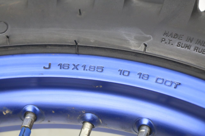photo de JANTE ARRIERE YAMAHA YZ 85 (2002 - 2018) - Points de fixation