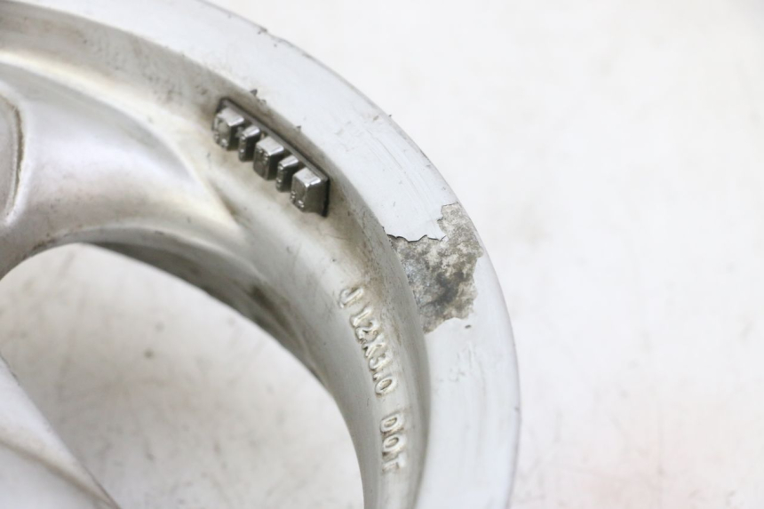 photo de JANTE AVANT KYMCO GRAND DINK 125 (2002 - 2007) - Marquages et références