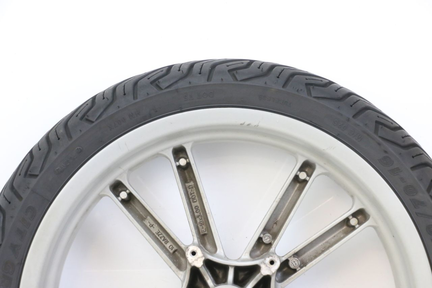 photo de JANTE AVANT PIAGGIO BEVERLY 125 (1998 - 2005) - Inspection visuelle