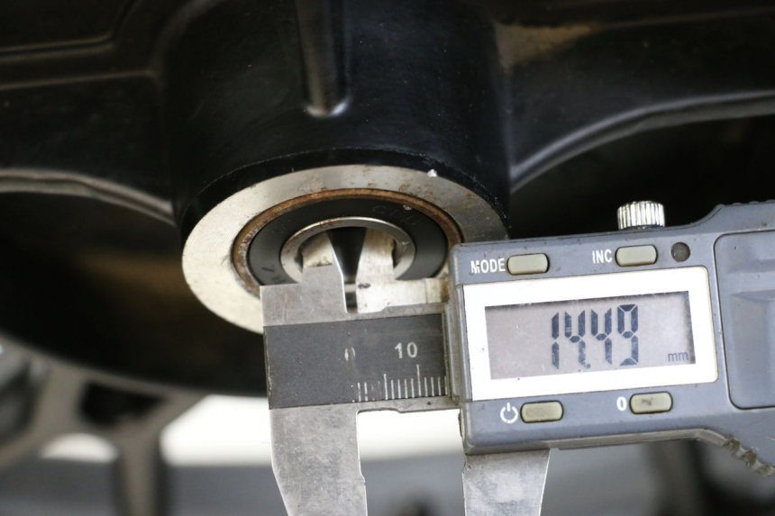 photo de JANTE AVANT SHERCO SM-R 50 (2013 - 2017) - Zoom état d’usage