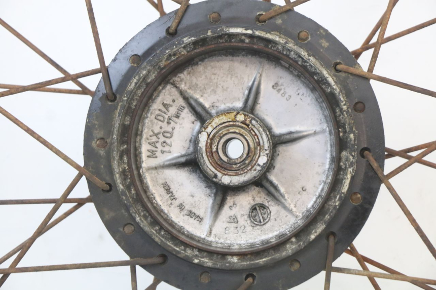 photo de JANTE AVANT SUZUKI TS X 80 (1984 - 1988) - Pièce contrôlée