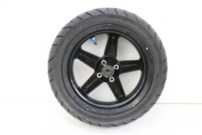 photo de JANTE AVANT ET PNEU MBK BOOSTER SPIRIT 50 (2004 - 2017) - Marquages et références