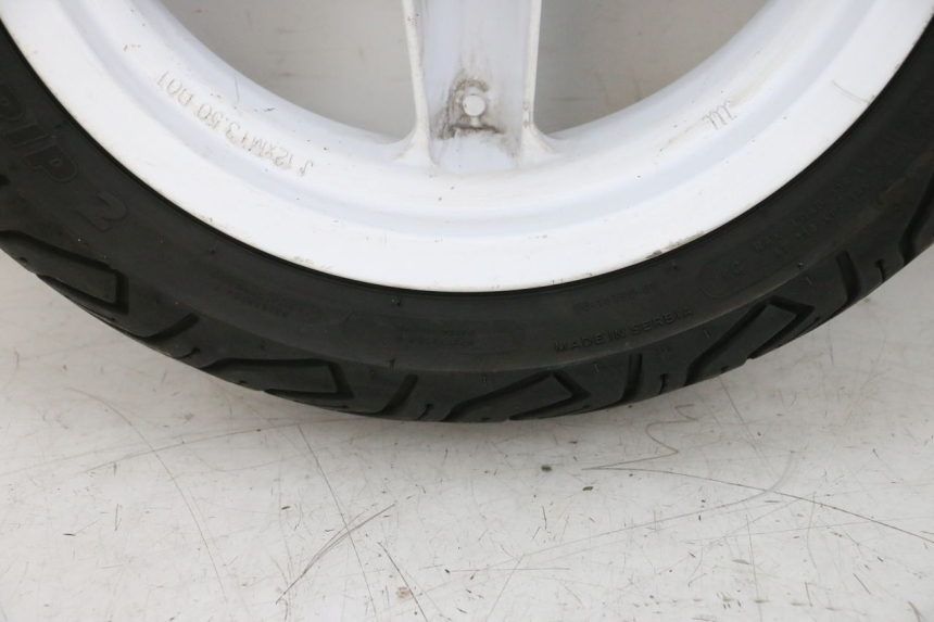 photo de JANTE AVANT ET PNEU MBK BOOSTER SPIRIT NAKED 50 (2004 - 2017) - Marquages et références