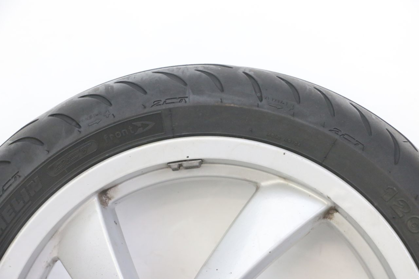 photo de JANTE AVANT ET PNEU PEUGEOT CITYSTAR 50 (2013 - 2017) - Pièce contrôlée