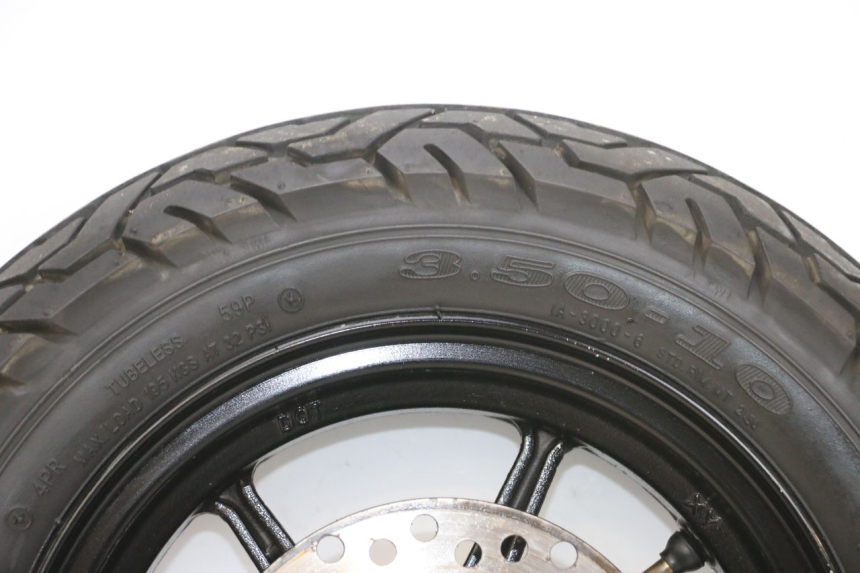 photo de JANTE AVANT ET PNEU LONGJIA DIGITA 4T 50 (2019 - 2022) - Zoom qualité