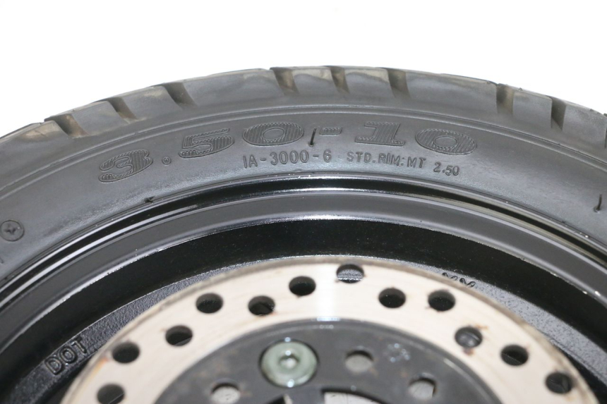 photo de JANTE AVANT ET PNEU LONGJIA DIGITA 4T 50 (2019 - 2022) - Marquages et références