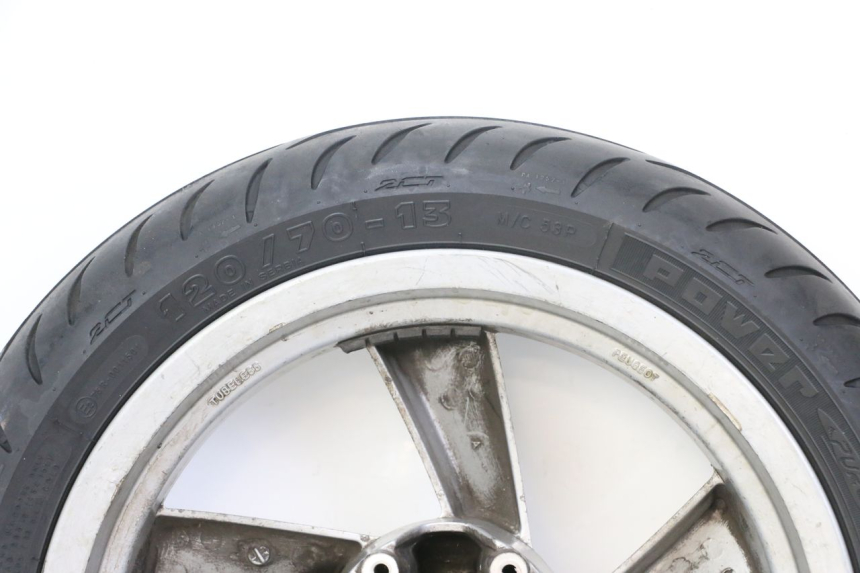 photo de JANTE AVANT ET PNEU PEUGEOT CITYSTAR 125 (2011 - 2017) - Inspection visuelle