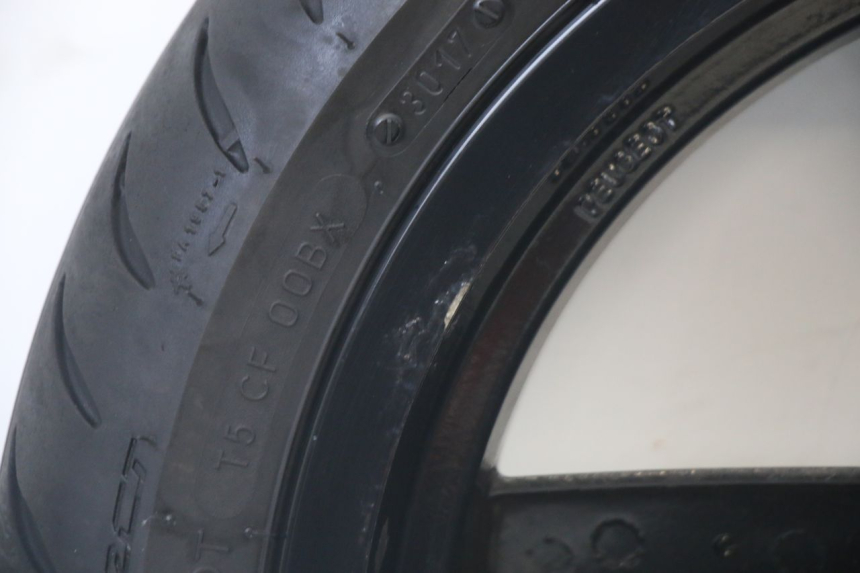 photo de JANTE AVANT ET PNEU PEUGEOT CITYSTAR 2T 50 (2018 - 2021) - Marquages et références