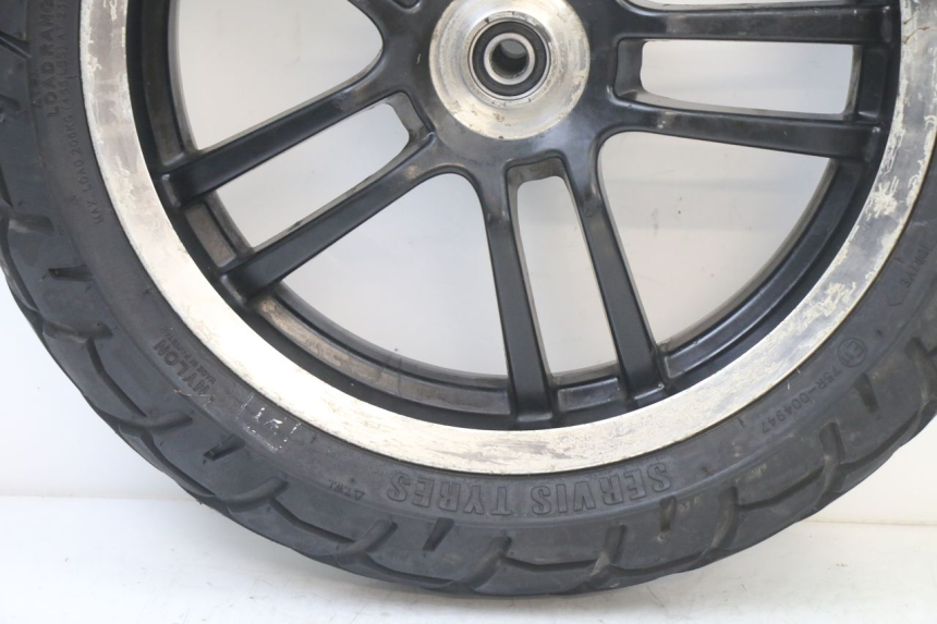 photo de JANTE AVANT ET PNEU PEUGEOT SPEEDFIGHT 3 LC 2T 50 (2009 - 2015) - Autre angle de vue