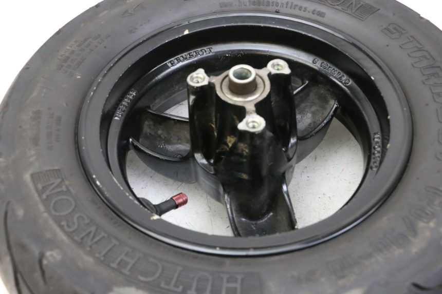 photo de JANTE AVANT ET PNEU PEUGEOT TKR TREKKER FURIOUS 50 (2005 - 2014) - Zoom état d’usage