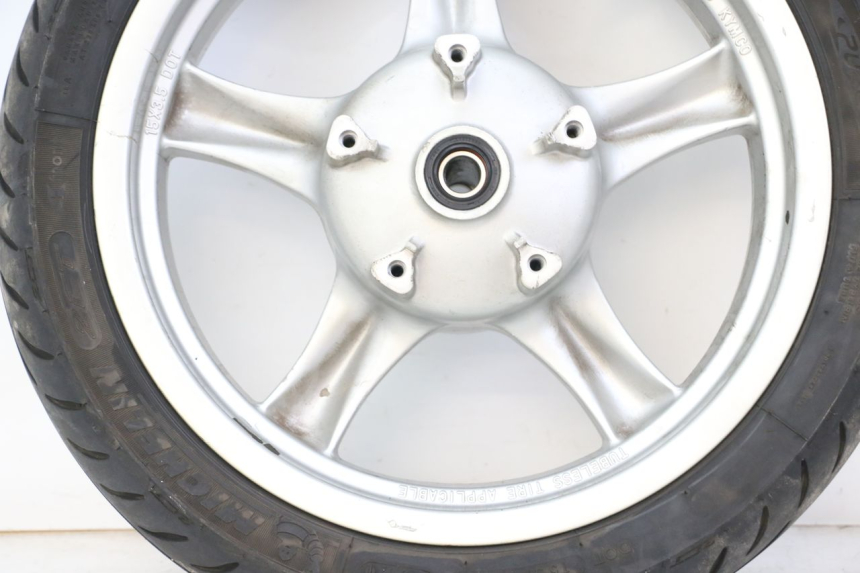 photo de JANTE AVANT ET PNEU KYMCO XCITING 500 (2007 - 2010) - Vue d’ensemble