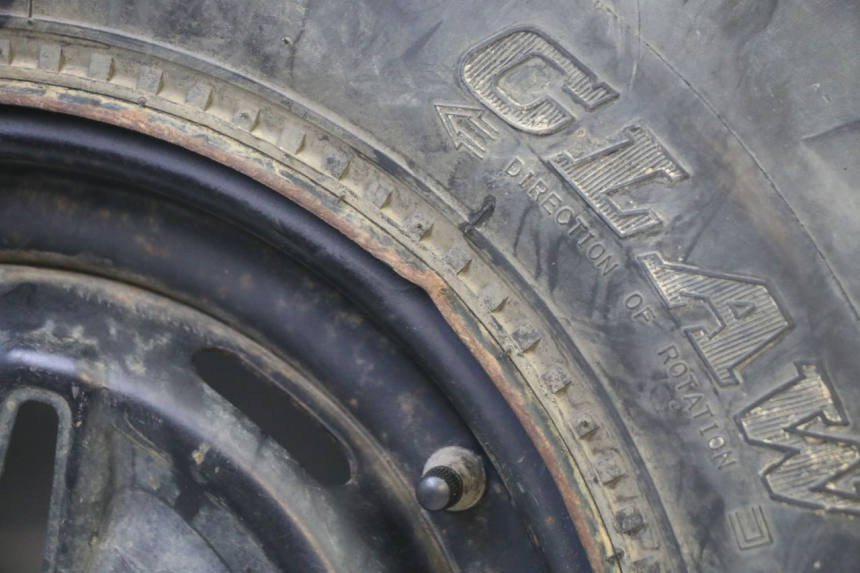 photo de JANTE AVANT ET PNEU YAMAHA YFM BRUIN 350 (2003 - 2009) - État de surface