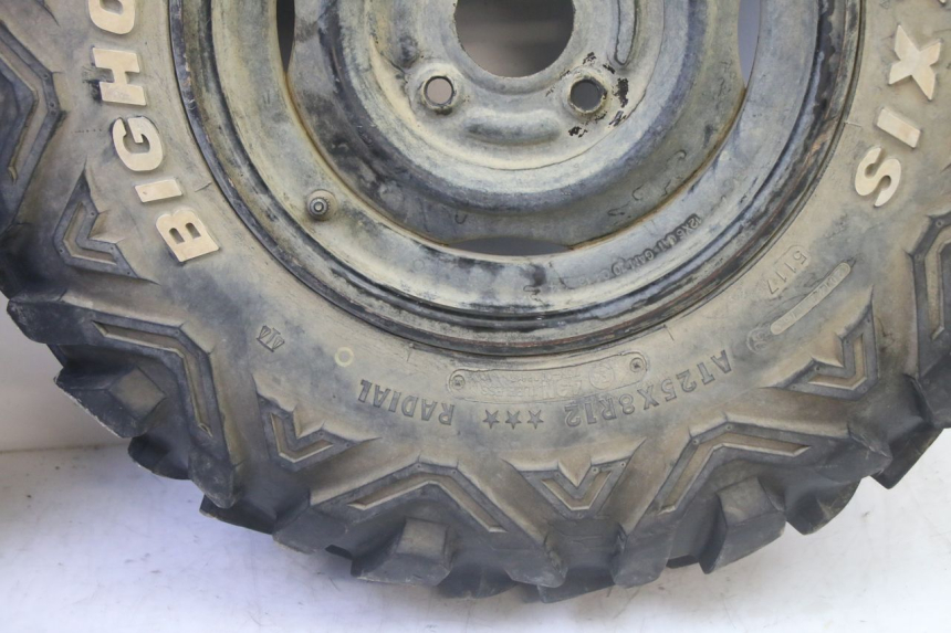 photo de JANTE AVANT ET PNEU YAMAHA YFM GRIZZLY 550 (2008 - 2015) - Pièce contrôlée