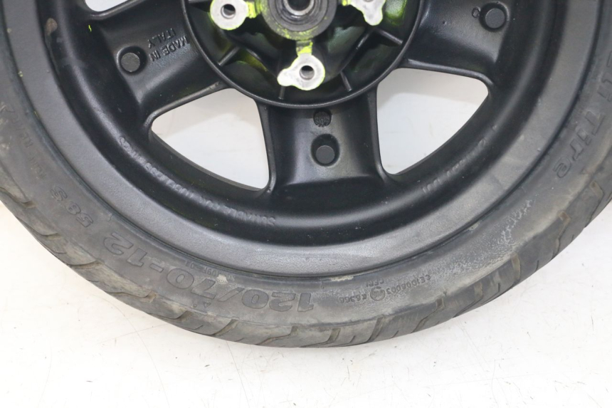 photo de JANTE AVANT ET PNEU YAMAHA YP MAJESTY 125 (2002 - 2006) - Marquages et références