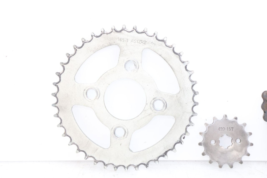 photo de KIT CHAINE TNT MOTOR CITY 50 (2007 - 2018) - Points de fixation