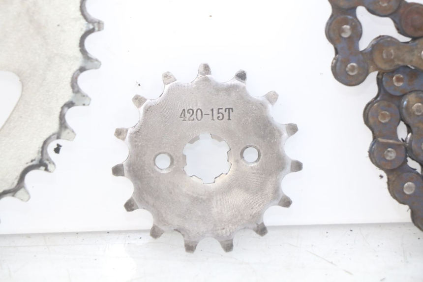 photo de KIT CHAINE TNT MOTOR CITY 50 (2007 - 2018) - État de surface