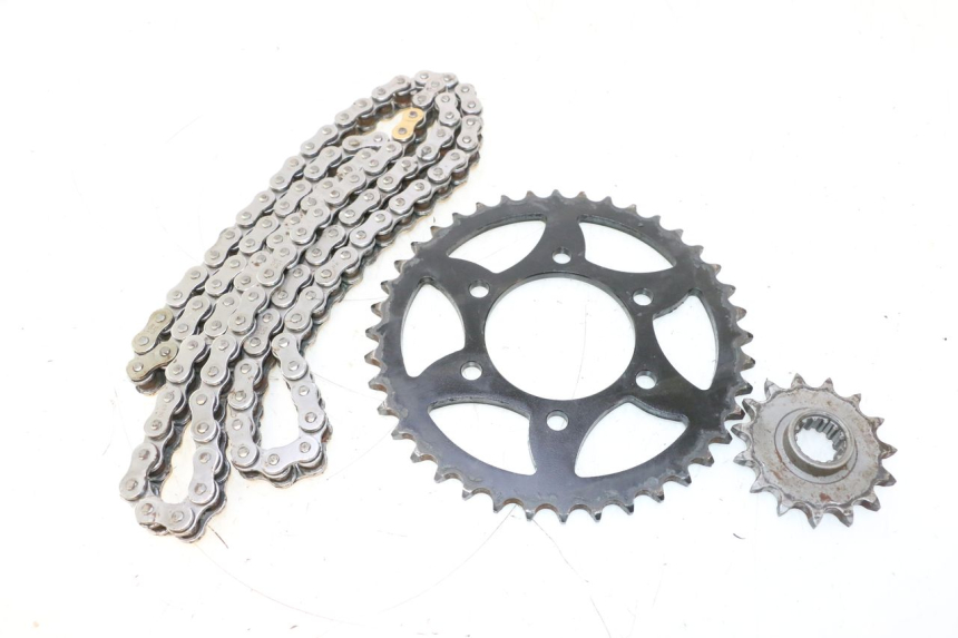 photo de KIT CHAINE KAWASAKI ZX-6R ZX6R 600 (2000 - 2002) - État de surface