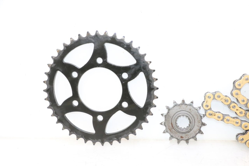 photo de KIT CHAINE KAWASAKI ZX-6R ZX6R 600 (2000 - 2002) - Pièce contrôlée
