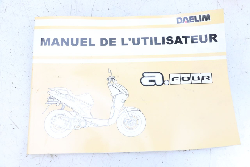 photo de User Manual DAELIM A-FOUR 2T 50 (2005 - 2012) - Vue principale