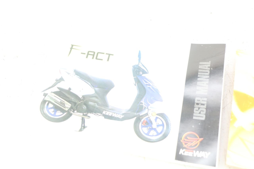 photo de MANUEL UTILISATEUR KEEWAY F-ACT FACT 50 (2006 - 2011) - Pièce contrôlée