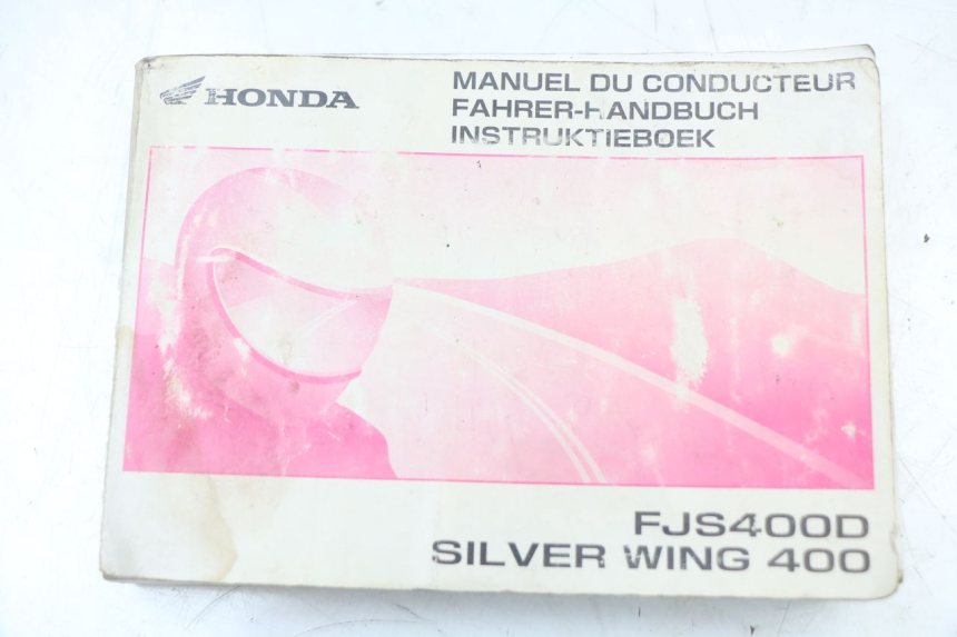 photo de MANUEL UTILISATEUR HONDA FJS SILVER WING SILVERWING 400 (2005 - 2008) - Vue principale