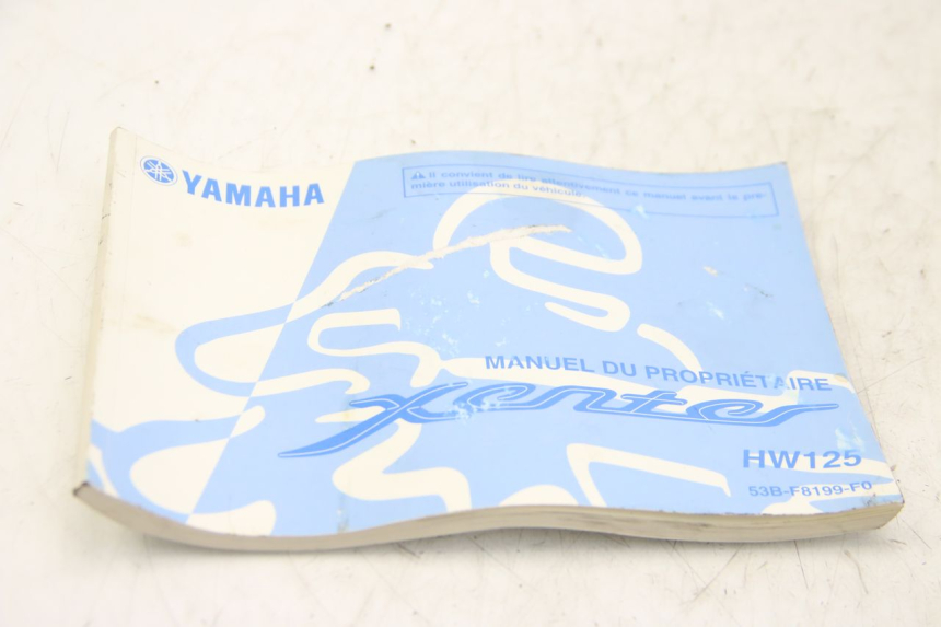 photo de MANUEL UTILISATEUR YAMAHA HW XENTER 125 (2011 - 2017) - Vue principale