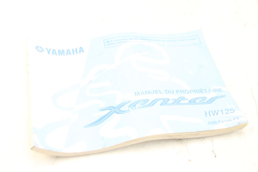 photo de MANUEL UTILISATEUR YAMAHA HW XENTER 125 (2011 - 2017) - Autre angle de vue