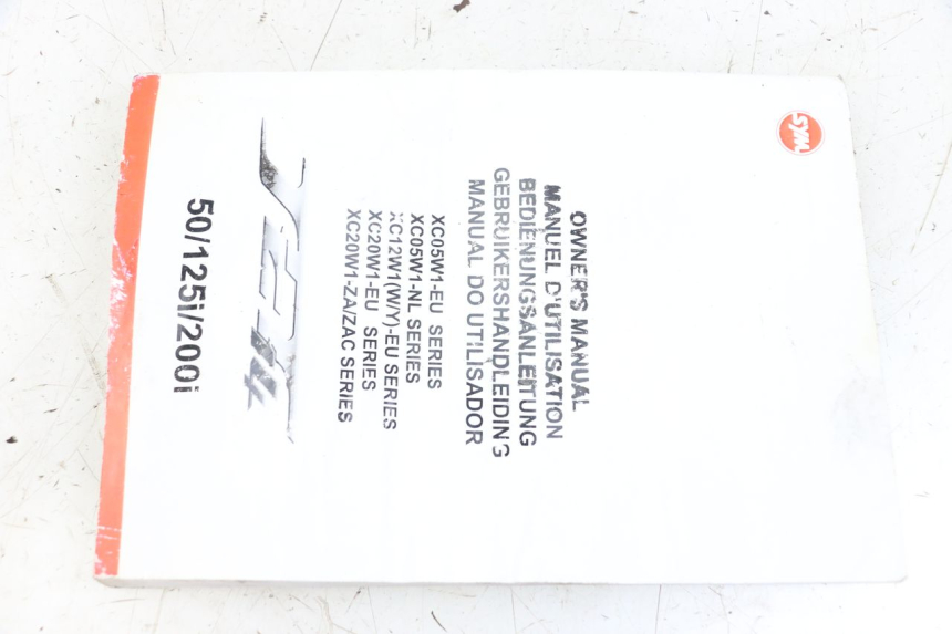 photo de MANUEL UTILISATEUR SYM JET 14 4T 50 (2018 - 2022) - Vue principale