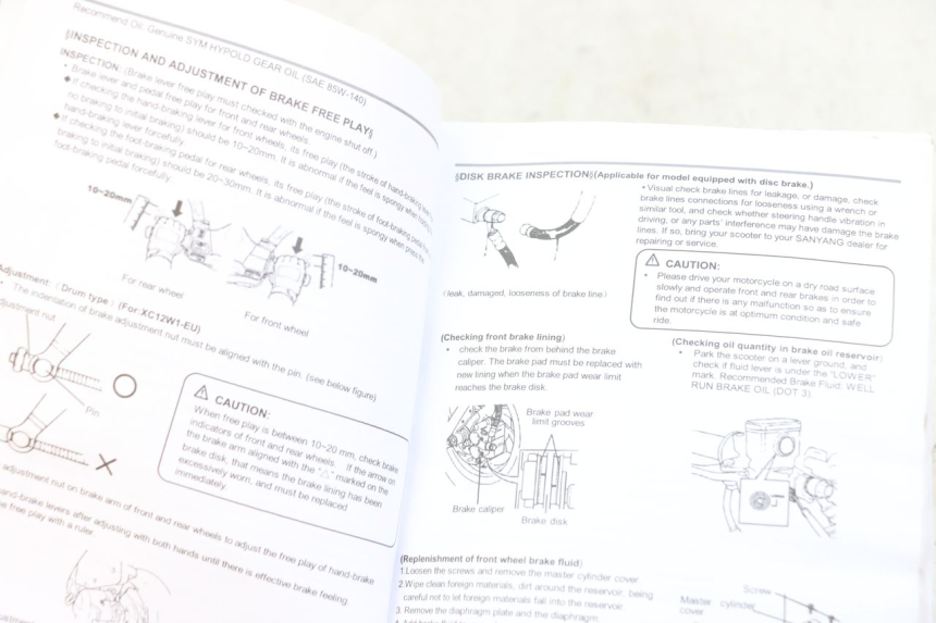 photo de MANUEL UTILISATEUR SYM JET 14 4T 50 (2018 - 2022) - Autre angle de vue