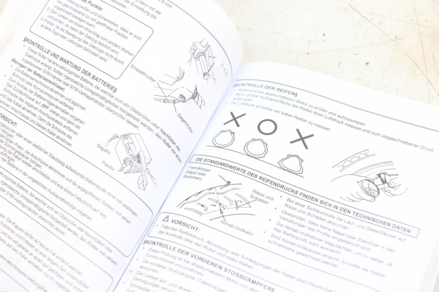 photo de MANUEL UTILISATEUR SYM JET 14 4T 50 (2018 - 2022) - Gros plan technique