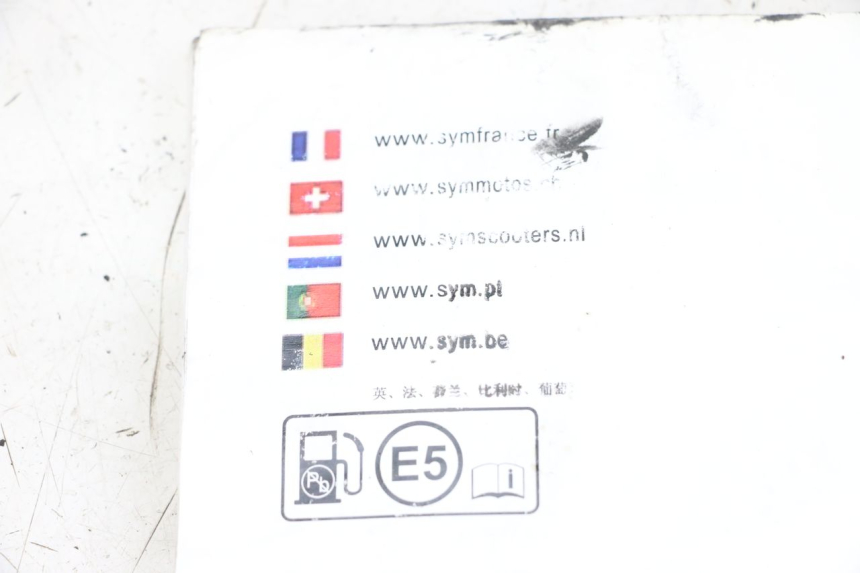 photo de MANUEL UTILISATEUR SYM JET 14 4T 50 (2018 - 2022) - Points de fixation